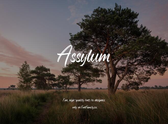 Assylum Font