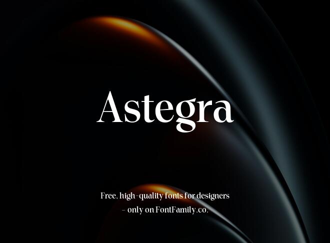 Astegra Font