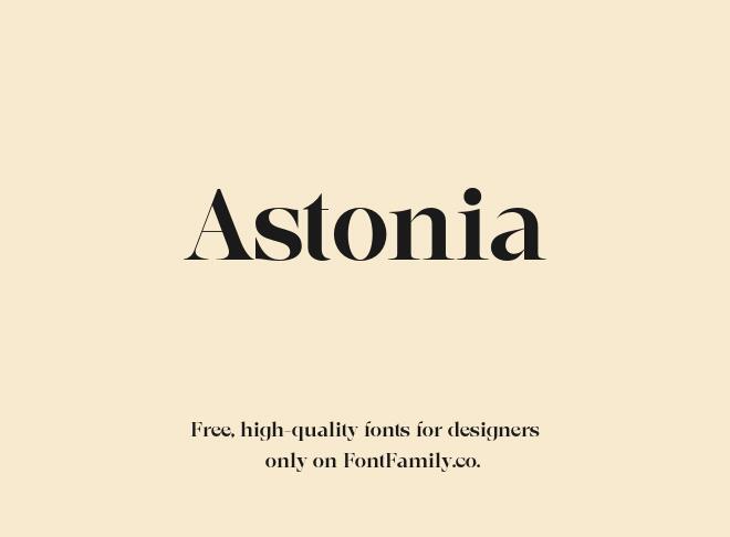 Astonia Font
