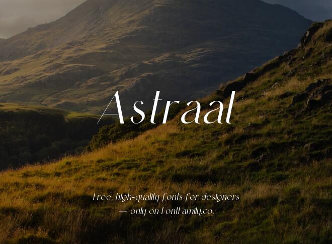 Astraal Font