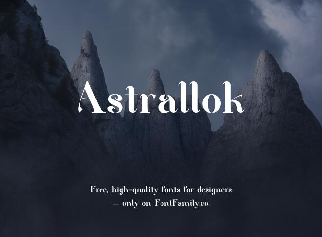 Astrallok Font