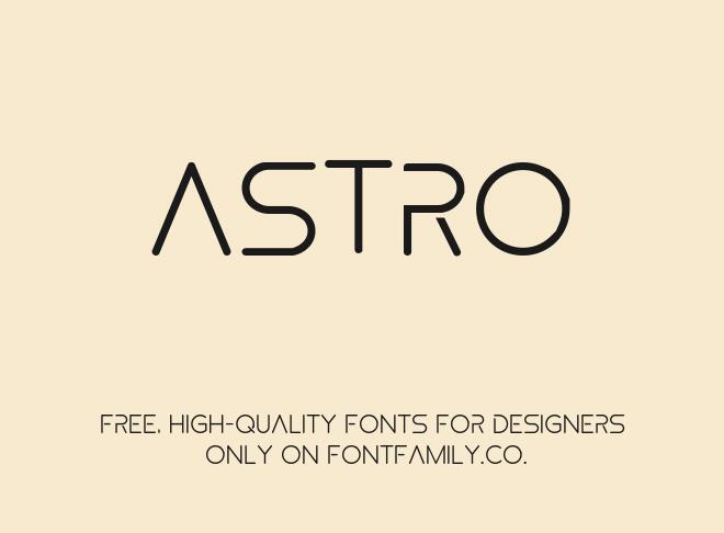 Astro Font