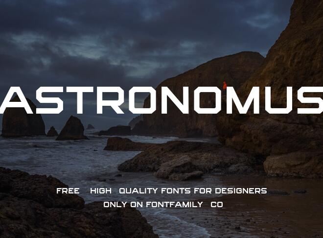 Astronomus Font