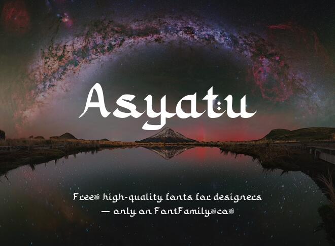Asyatu Font