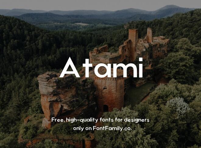 Atami Font
