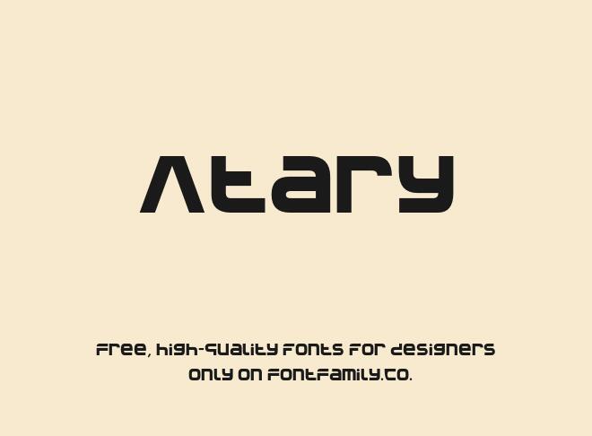 Atary Font