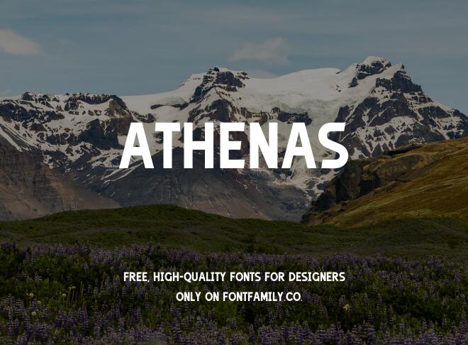 Athenas Font