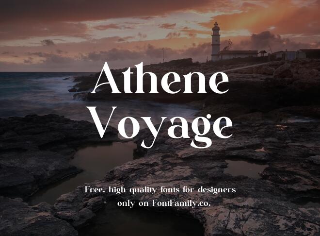Athene Voyage Font