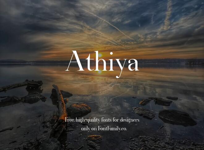 Athiya Font