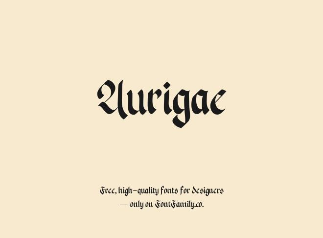 Aurigae Font