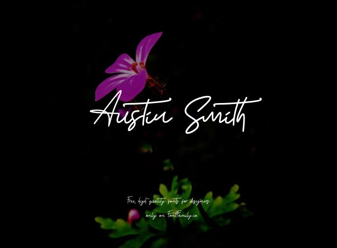 Austin Smith Font