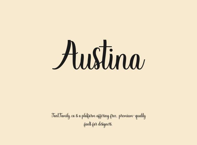 Austina Font