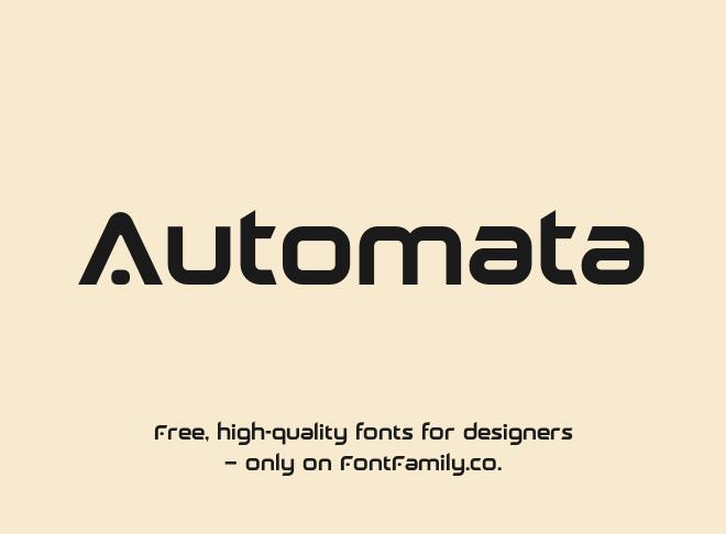 Automata Font