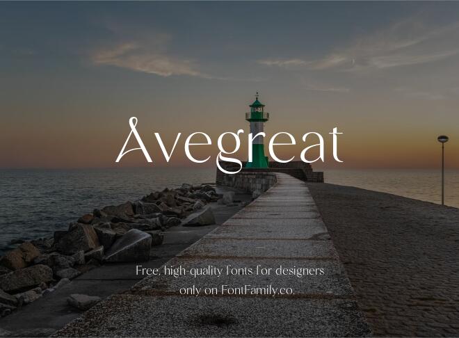 Avegreat Font