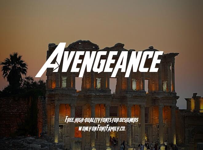 Avengeance Font