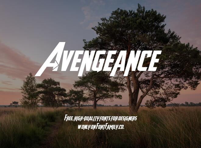 Avengeance Font