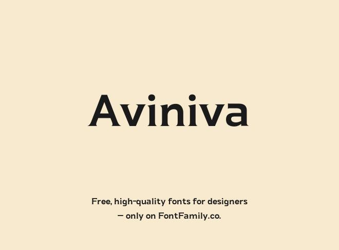 Aviniva Font