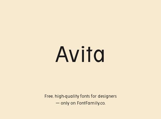 Avita Font