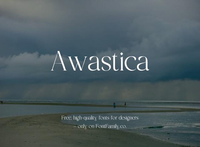 Awastica Font