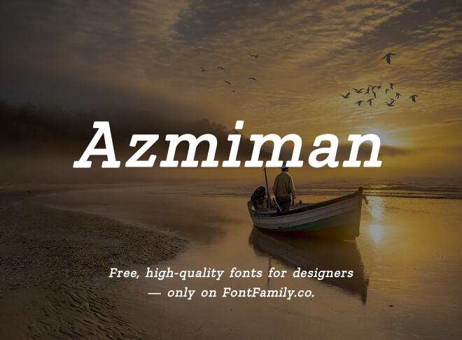 Azmiman Font