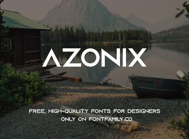 Azonix Font