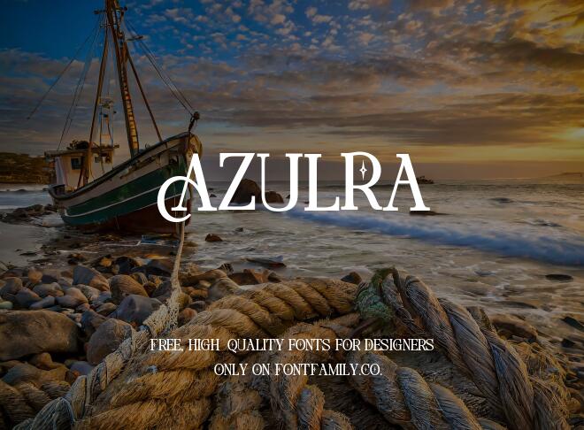 Azulra Font