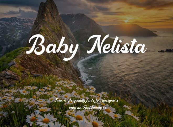 Baby Nelista Font