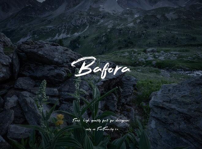 Bafora Font