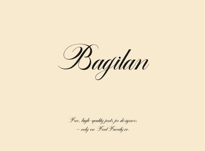 Bagilan Font