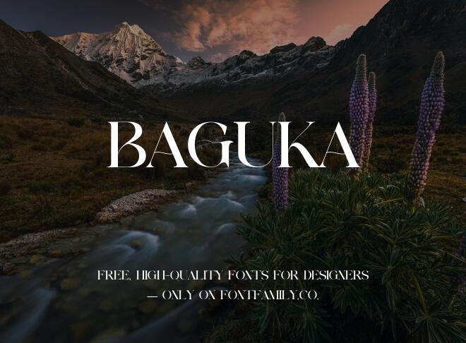 Baguka Font