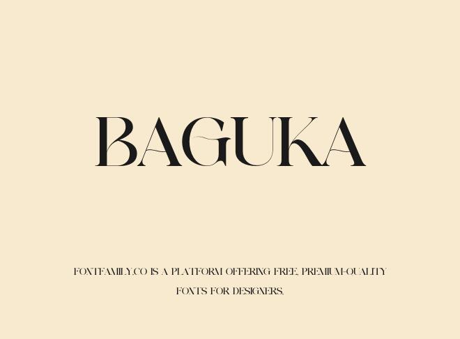 Baguka Font