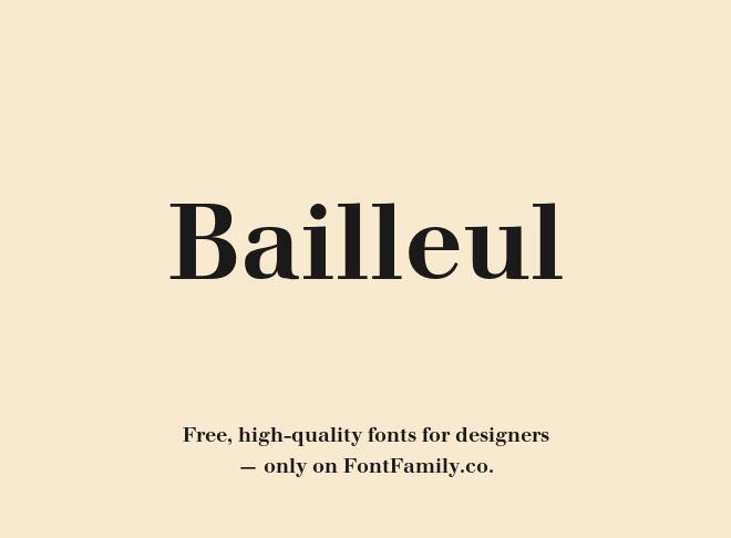 Bailleul Font