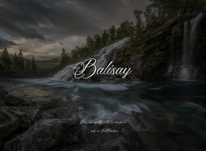 Balisay Font