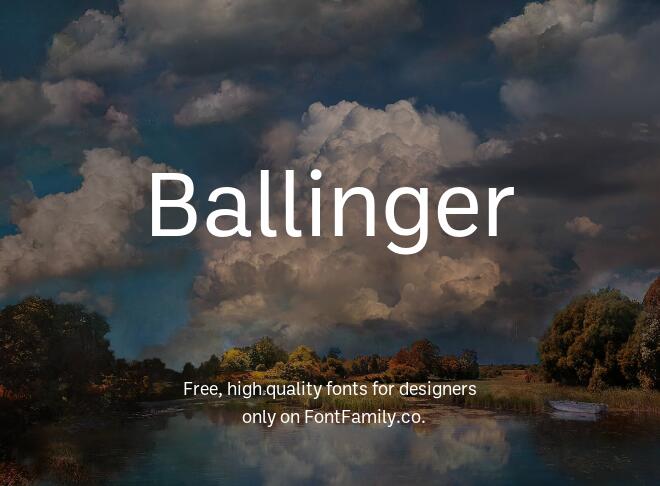 Ballinger Font