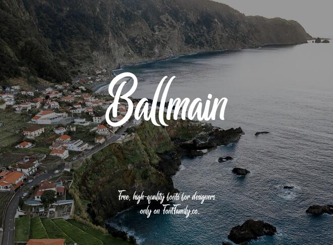 Ballmain Font