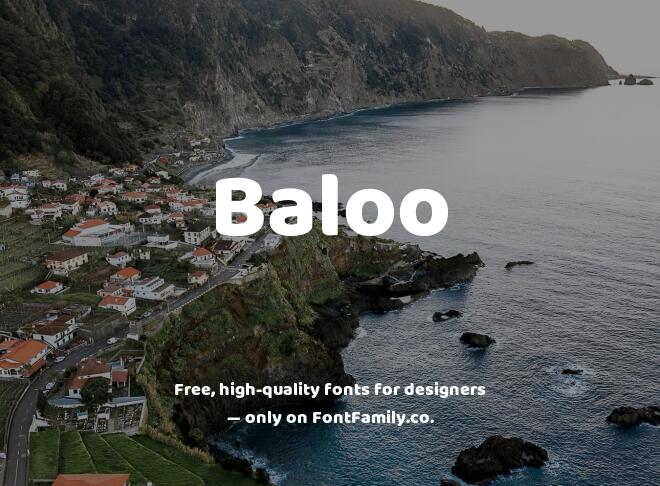 Baloo Font