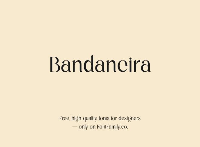 Bandaneira Font