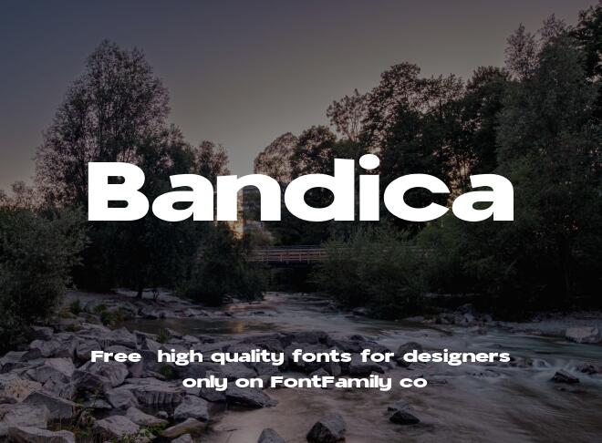 Bandica Font