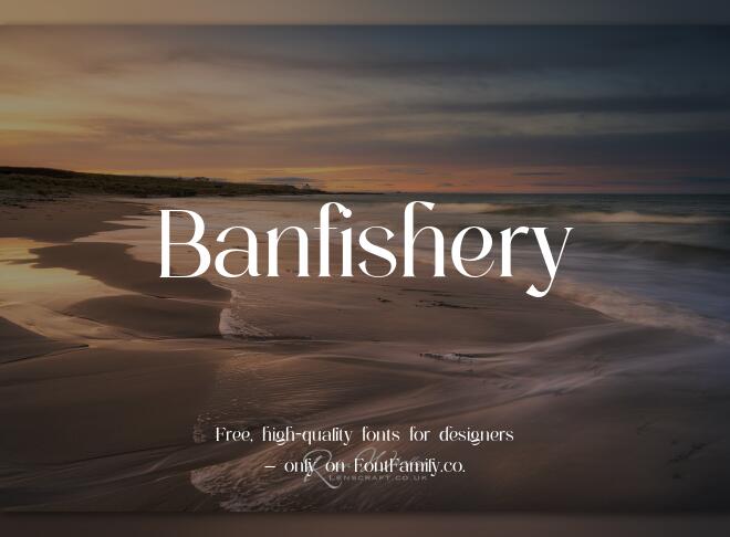 Banfishery Font