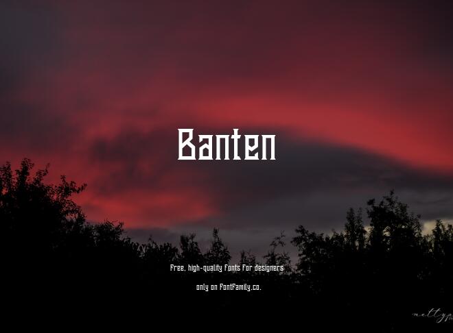 Banten Font