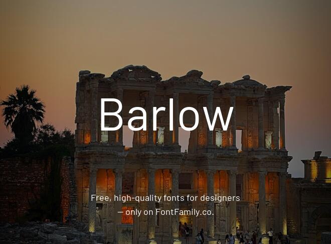 Barlow Font