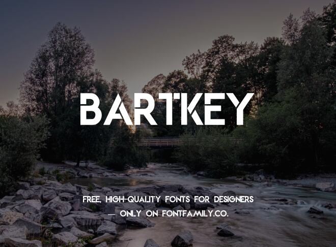 Bartkey Font