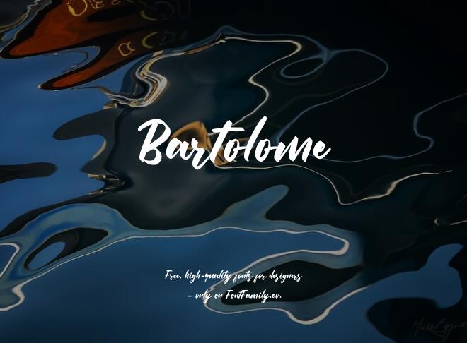 Bartolome Font