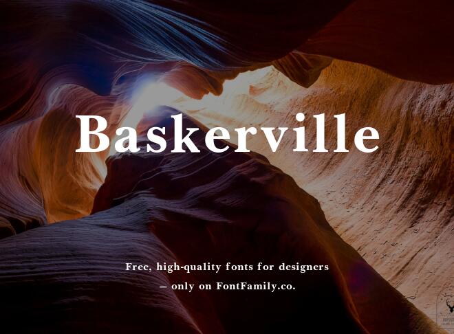Baskerville Font