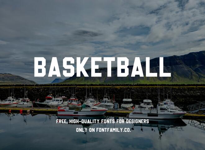 Basketball Font
