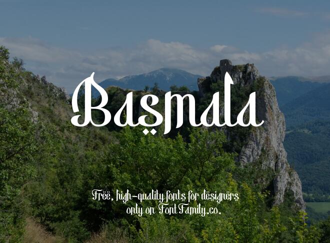 Basmala Font