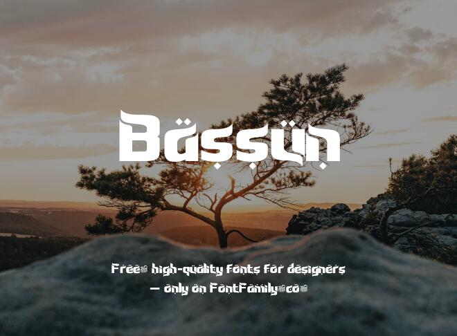 Bassun Font