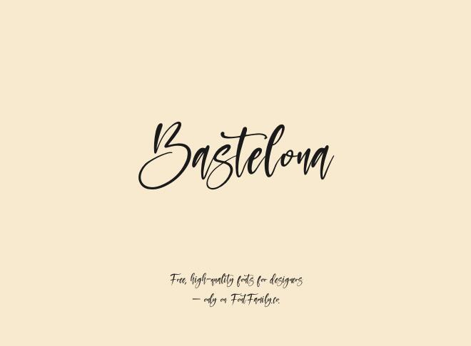 Bastelona Font