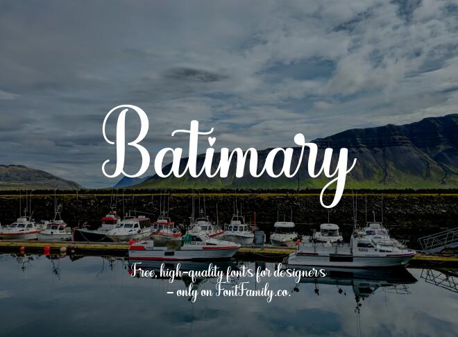 Batimary Font
