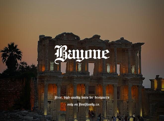 Bayone Font